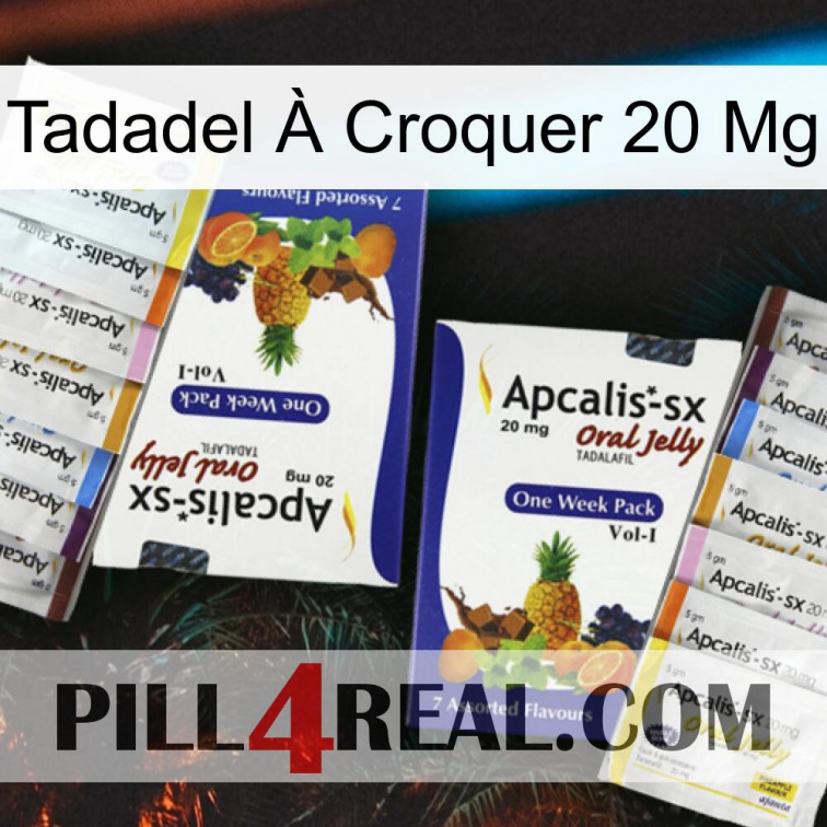 Tadadel À Croquer 20 Mg 12